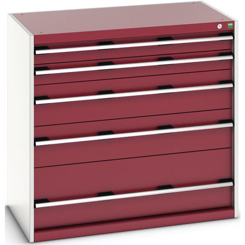 BOTT 1 ARMOIRE À TIROIRS SL-10610-5.2 AVEC 5 TIROIRS POUR CHARGE LOURDE_BOTT