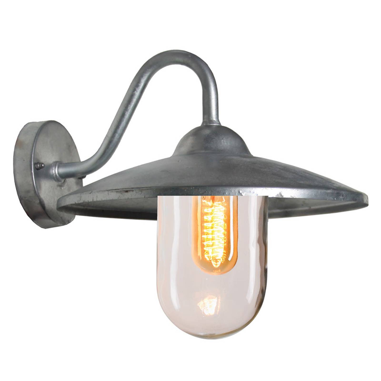 K.S. VERLICHTING BRIG - APPLIQUE D\'EXTÉRIEUR EN ACIER GALVANISÉ