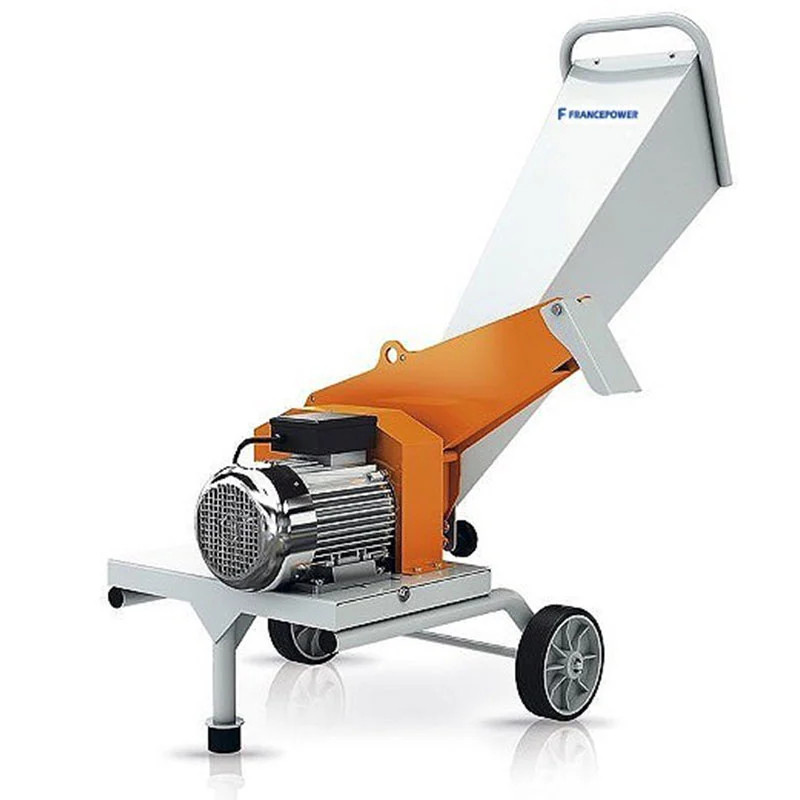 Broyeur de végétaux électrique 2,2 kW - 40 mm - 11575393 - système 2 lames et capacité 1,4 m3/h_0