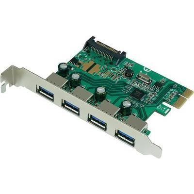 CARTE CONTRÔLEUR PCI-EXPRESS RENKFORCE AVEC 4 PORTS USB 3.0