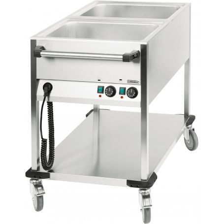 Ccbm2v - chariot bain marie - casselin - puissance : 1 400 w_0