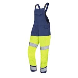 Cepovett - Cotte de travail Fluo Safe XP Jaune / Bleu Marine Taille 3XL - XXXL jaune 3603624977085_0