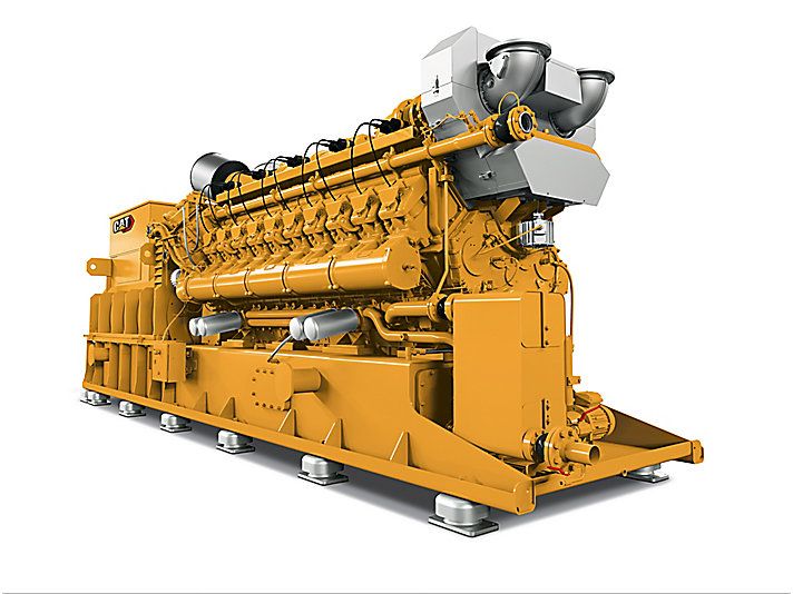 Cg170b-20 2300 kw groupes électrogènes industriel à gaz - caterpillar -puissance continue maximale 2300 ekw à 1,0 pf_0