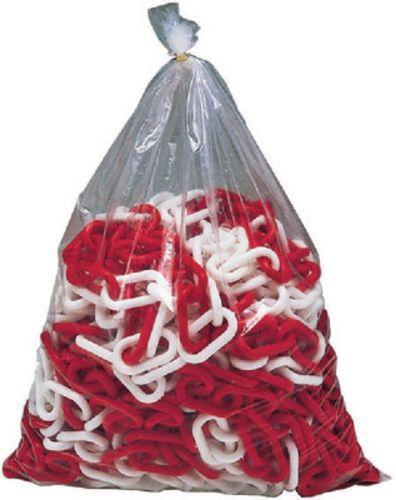 CHAINE PLAST ROUGE/BLANC 6MM EN - SIBS115C6