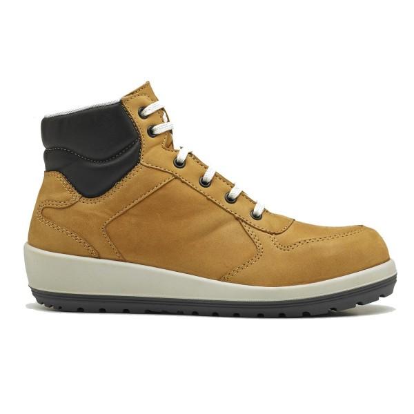 Chaussures de sécurité montantes pour femme Brazza miel - Norme EN 20345 S3 SRC - Parade_0