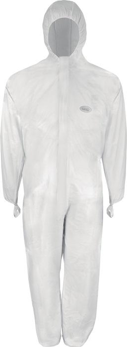 Combinaison de protection chimique CS500 taille L blanche - Catégorie EPI III - CoverStar - Type 5B + 6B_0