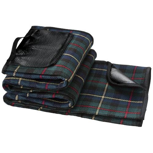 Couverture de pique-nique Park - motif tartan - 145x130 cm - dos imperméable et poignée de transport_0