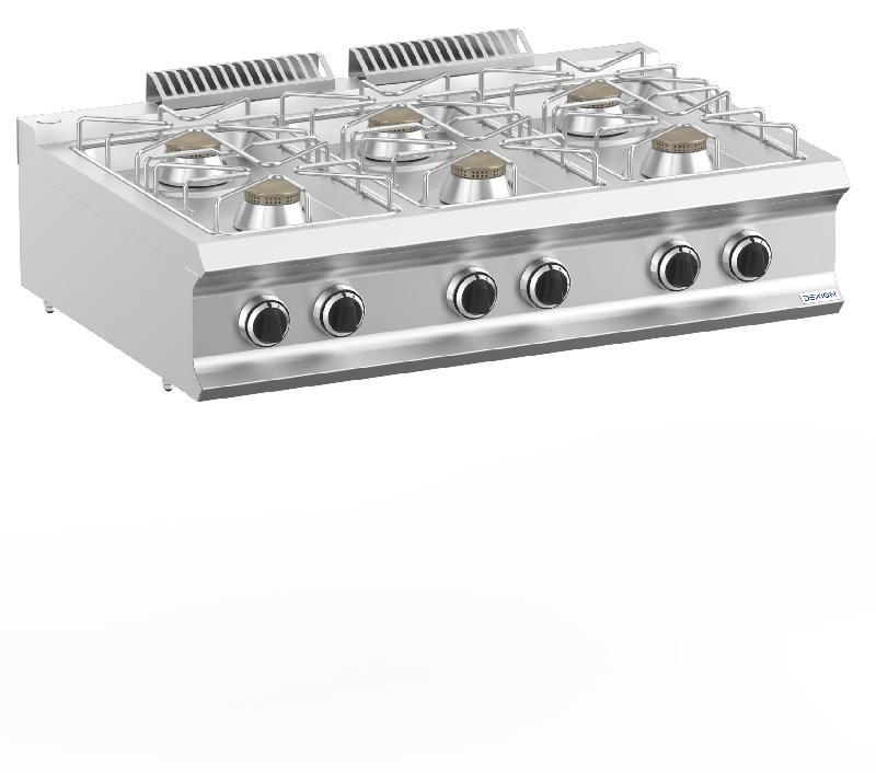 CUISINIÈRE À GAZ DEXION LUX 700 - 110/73, APPAREIL À POSER - 42 KW