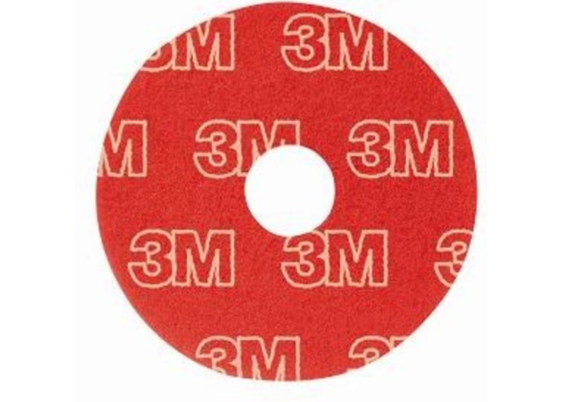 Disque rouge lustrage ou lavage basse vitesse 3m scotch brite_0