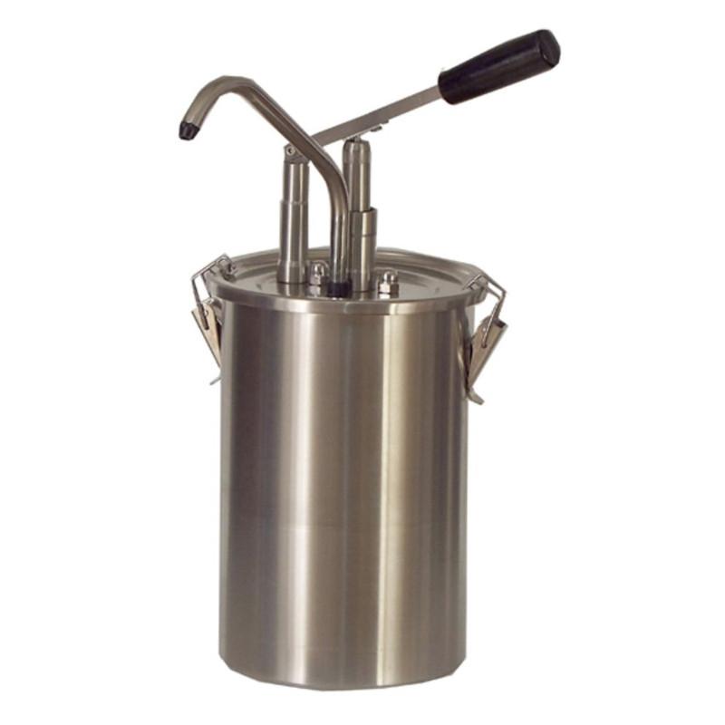 Distributeurs de sauces collectivités - Pompe et cuve inox 5 L - Louis Tellier_0
