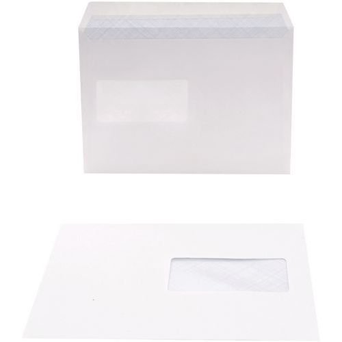 ENVELOPPES 162X229 90G AUTO ADHÉSIVES FENÊTRE 45