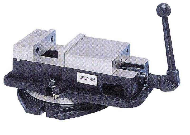 Étau de fraisage système verrouillage largeur des mors 155 mm ouverture 146 mm hauteur des mors 46 mm Optimum FMSN150_0