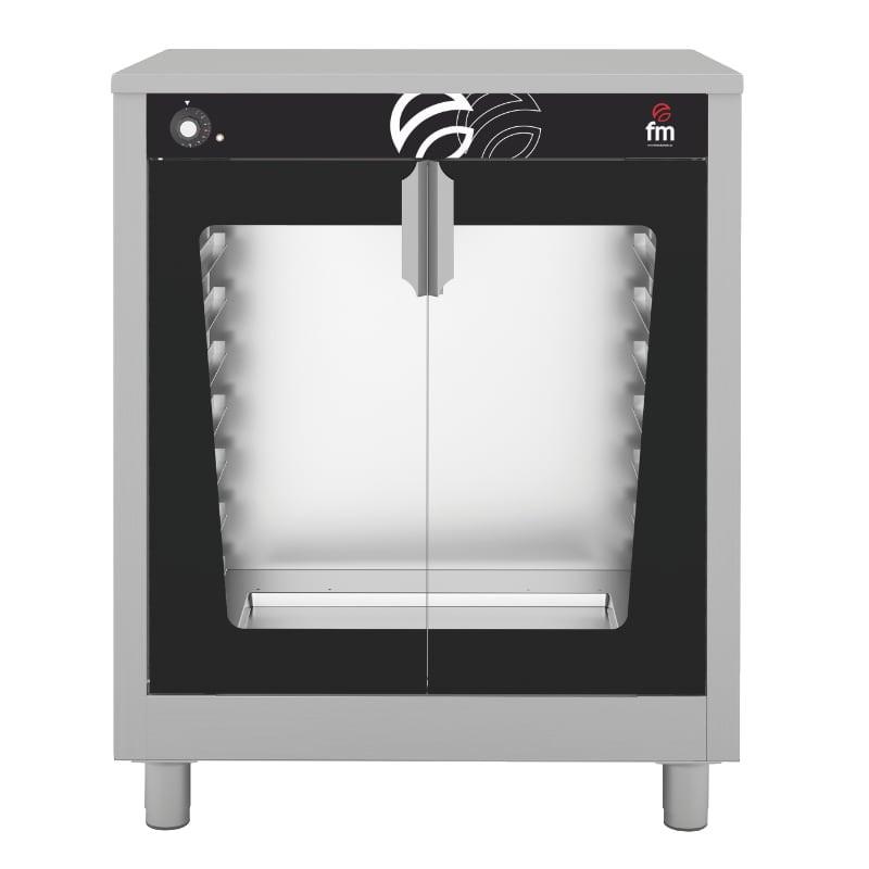 Étuve 8 niveaux 600 x 400 - inox, porte en verre trempé, chaleur sèche ou humide_0