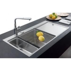 EVIER 1 CUVE 1/2 MYTHOS MINIMALIST INOX MMX261 FRANKÉ