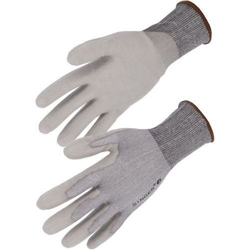 GANT ANTI-COUPURE B TACTILE ET DÉPERLANT 8 PHS18PU - SINGER SAFETY