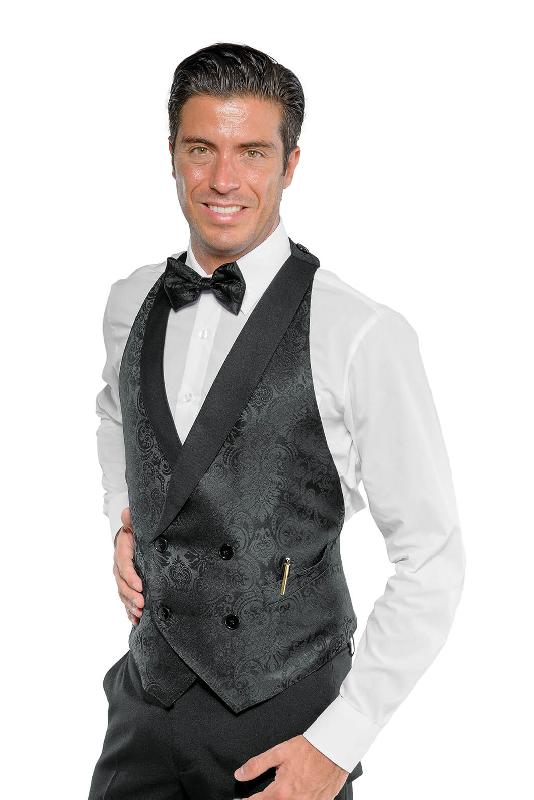 GILET MICROFIBRE NOIR HÔTELLERIE ET SERVICE