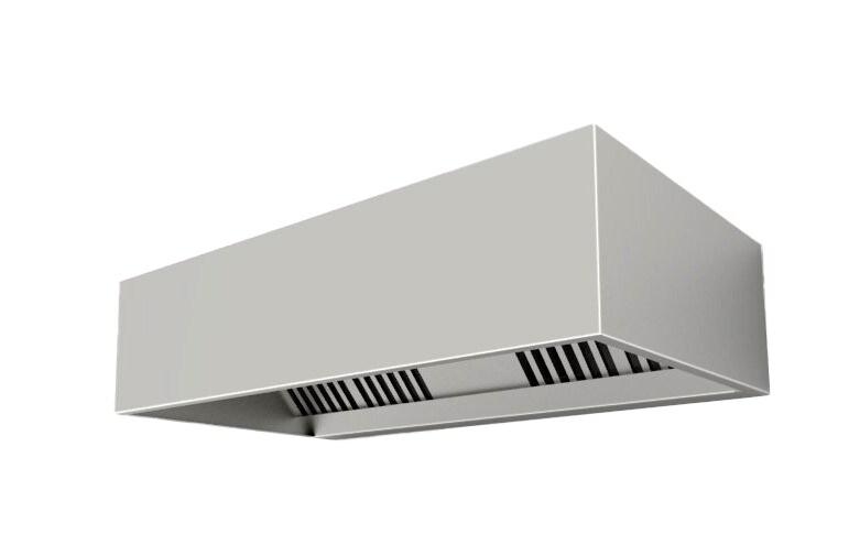 ITALCONCEPT L2G Hotte Murale Rectangulaire,2 Filtres, 900M3/H, Avec 450 x 1000 x 900mm - 3616350172617_0