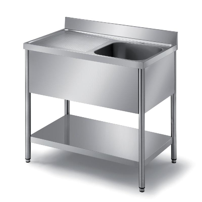 ITALCONCEPT L2G Plonge Demontable Inox 304, 2 Bacs 850mm x 1600mm x 700 mm - 3616350021625_0