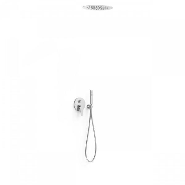 KIT DE DOUCHE ENCASTRÉ RAPID-BOX CHROMÉ - TRES 20528005