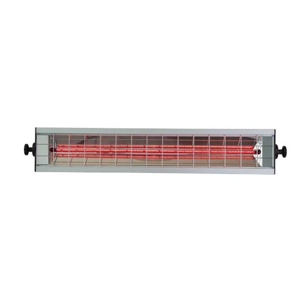 KRS Lampe infrarouge IR 3106R OM avec grille de protection - Émission à ondes moyennes - Puissance 1 x 1500 W - Tension 230 - gris aluminium IR 3106_0