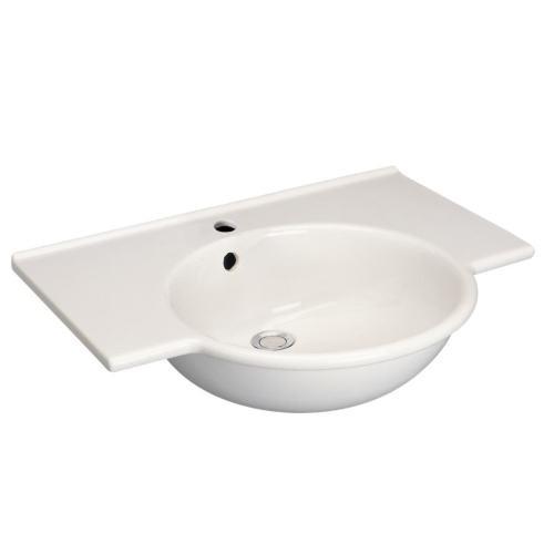 LAVABO-PLAN CÉRAMIQUE - DESIGN ET ORIGINAL - POUR PMR - SAPHO PORCHER