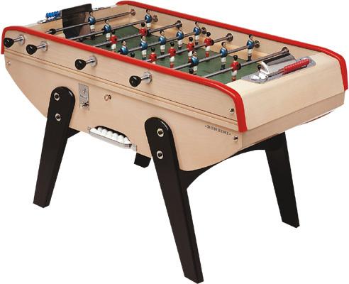 BABY-FOOT COLLECTIVITÉS B60 BONZINI - POIGNÉES RONDES AVEC MONNAYEUR À JETONS - MANUTAN COLLECTIVITÉS