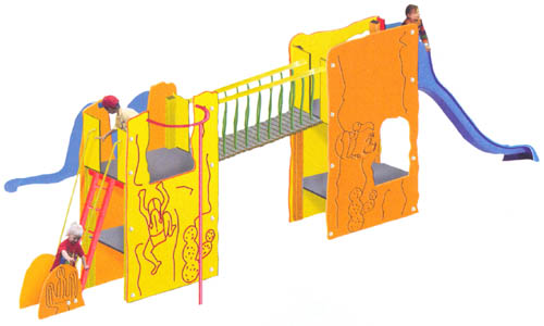 Structure pour aire de jeux Les Rocheuses 2 - ref : 1241p/sb_0
