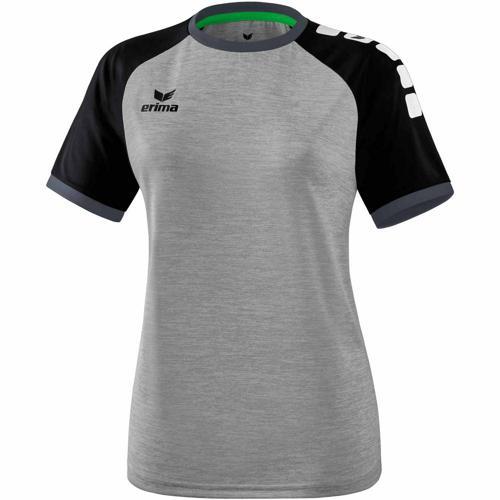 MAILLOT FÉMININ MC ZENARI 30 GRIS CHINÉ/NOIR ERIMA