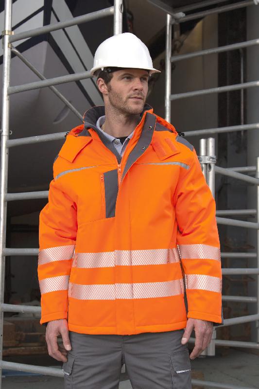 Manteau softshell dynamique - Résistant et réfléchissant - Réf: R331X - Marque Result_0