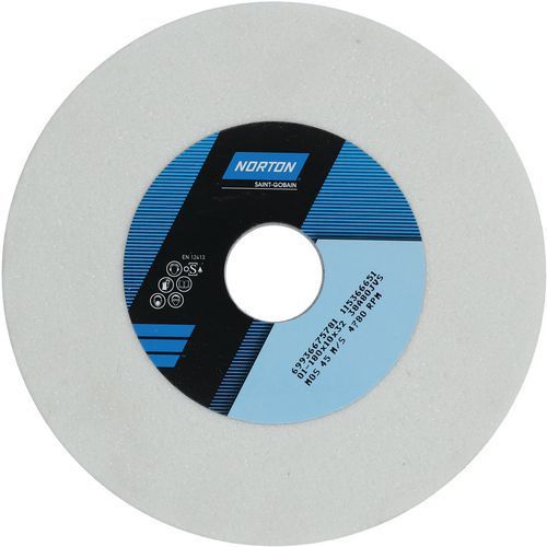 MEULE PLATE AFFÛTAGE OUTILS 38A Ø180X10X32MM 38A80JVS - NORTON