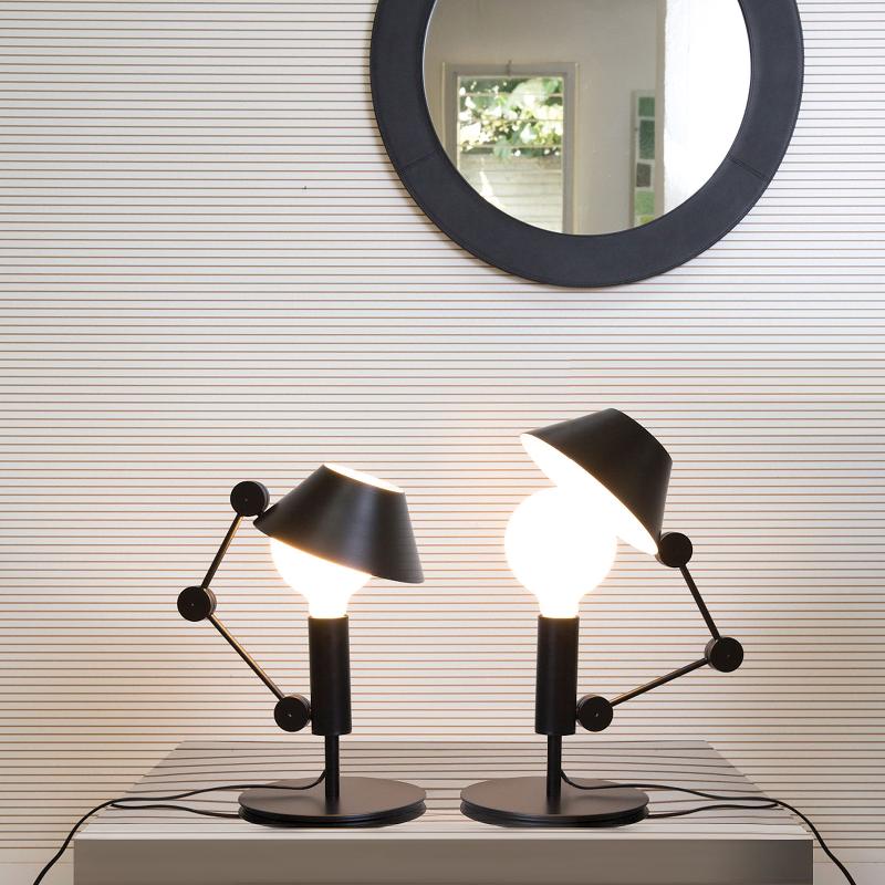 NEMO MR. LIGHT LAMPE À POSER, ABAT-JOUR MOBILE