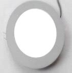 Panneau lumineux LED - 10W, 720lm - 111 LED chips SMD - Variateur en option_0