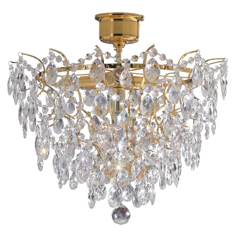 MARKSLÖJD PLAFONNIER ROSENDAL Ø 48 CM DORÉ