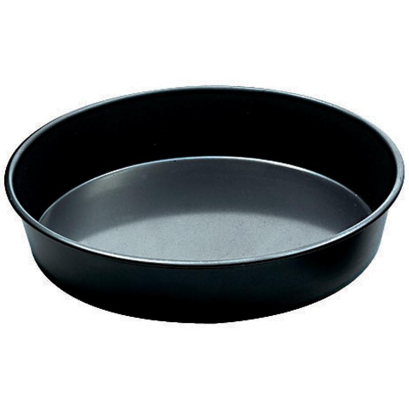 PLAT À PIZZA 60CM FER BLEU BORDS DROITS - PADERNO - PIZZA