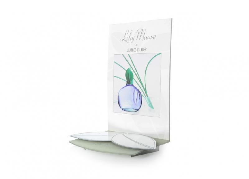 Présentoir parfum - porte-visuel de comptoir_0