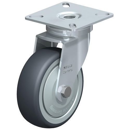 ROUE CAOUTCHOUC THERMOPLASTIQUE LPA-TPA 75K-FK - BLICKLE