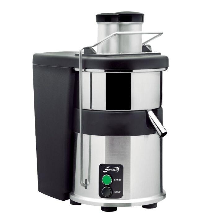 SOFRACA Centrifugeuse inox électrique PRO 2 Litres par minutes, cuve en inox, 800 W, 220 V - MONO - 3701188041140_0