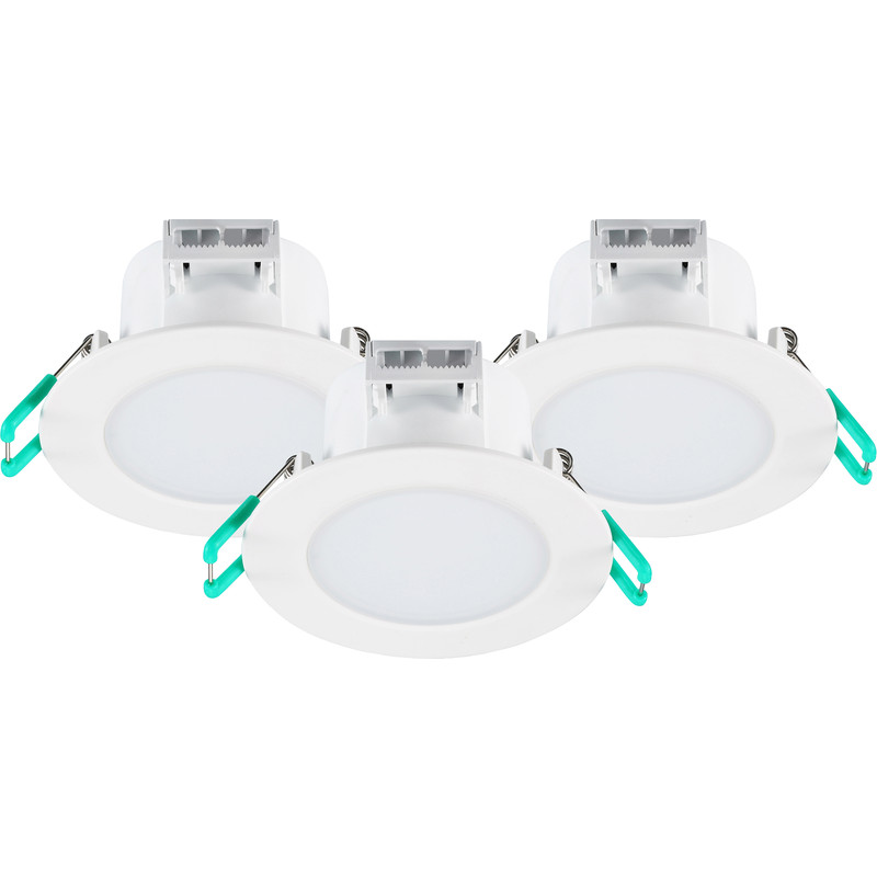 SPOT SALLE DE BAINS À ENCASTRER LED START SYLVANIA 6,5W 540LM 3000K - ÉTAIT À 31,98€ (3 PIÈCES)