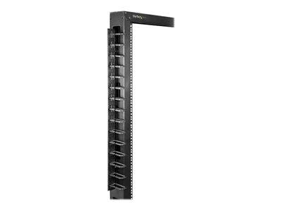 STARTECH.COM PANNEAU DE GESTION DE CÂBLES 0U DE 1,8 M POUR RACK - GUIDE-CÂBLES AVEC ANNEAUX
