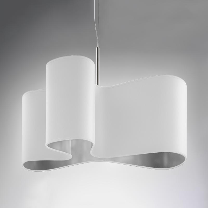 SIL-LUX SUSPENSION MUGELLO EN BLANC-GRIS