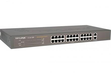 Switch réseau mixte 10/100 - 24 ports RJ45 + 2 ports Gigabit - Boîtier rackable 19''_0