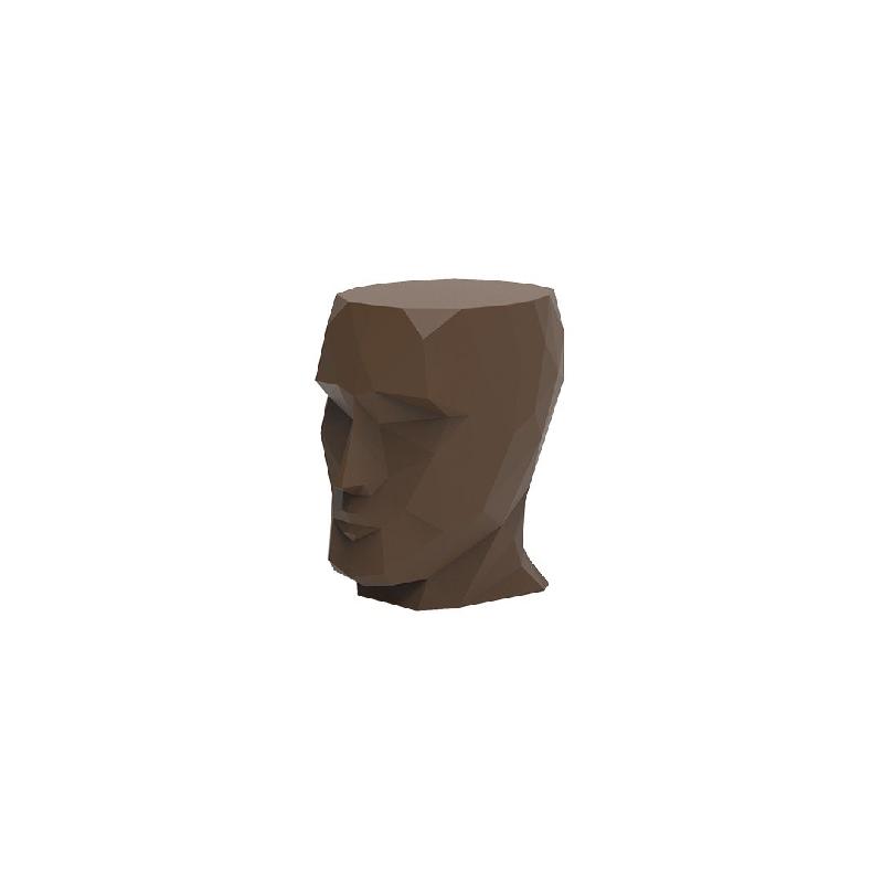 Tabouret design in & out ADAN - marron_0