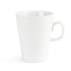 Tasses à Latte Whiteware Olympia 310ml (Lot de 12) - blanc porcelaine EQC359_0