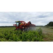 Vv1400vb - Tracteur enjambeur Vermande à 4 roues motrices permanentes - moteur KOHLER 136 Ch avec cuve inox amovible_1