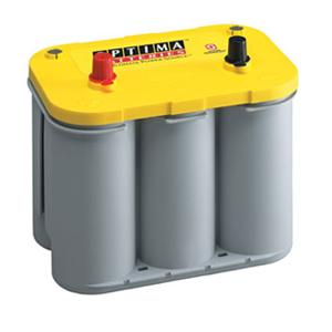Batterie de démarrage haute performance Optima YellowTop YT S 4.2 Dual - 12V 55Ah - Technologie SpiralCell® et résistance aux vibrations_0