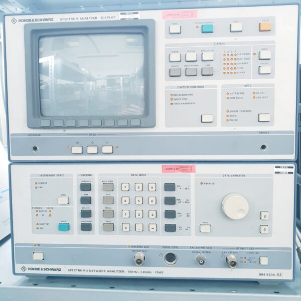 Display - analyseur de spectre Rohde and Schwarz - Spectrum Analyzer_0