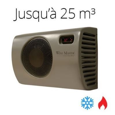 Climatiseur de cave à vin avec thermostat et thermomètre à lecture - C25SX - S.G.M.N. E-TRADE S.A.S._0