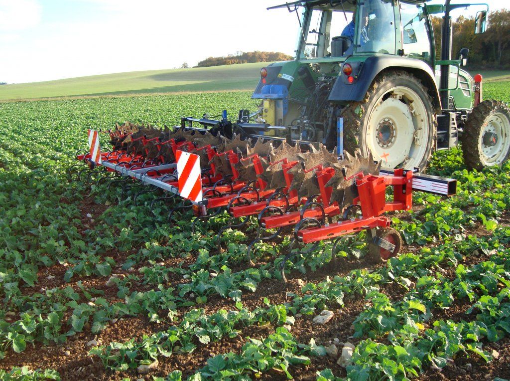 Bineuse GC Quivogne - agricole robuste - hauteur sous bâti 700mm - inter-rangs ajustable_0