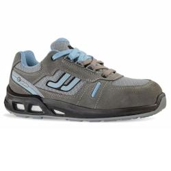 Jallatte - Chaussures de sécurité basses grise et bleu LAIA SAS S1P CI SRC Gris / Bleu Taille 36 - 36 gris matière synthétique 8033546368695_0