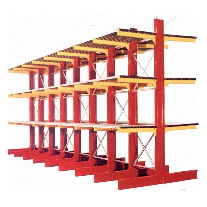 Rayonnage cantilever UNICANT pour charges lourdes - Structure autoportante, réglable et robuste_0
